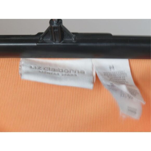 Liz Claiborne Lizwear Jeans V Neck Tank Top Peach Women M - Picture 3 of 3